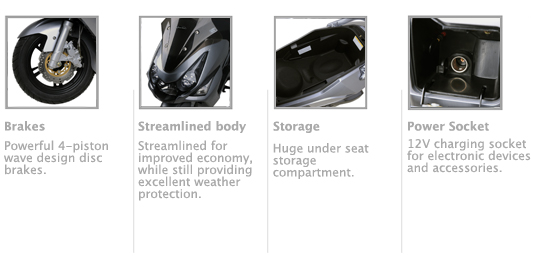 Daelim S3 Advance 250cc Scooter
